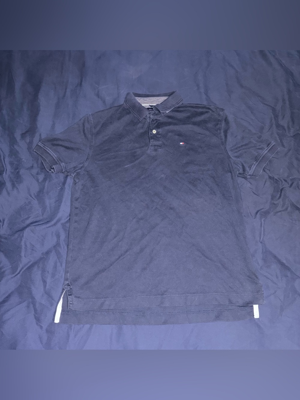 Tommy Hilfiger Dark Blue Polo Shirt